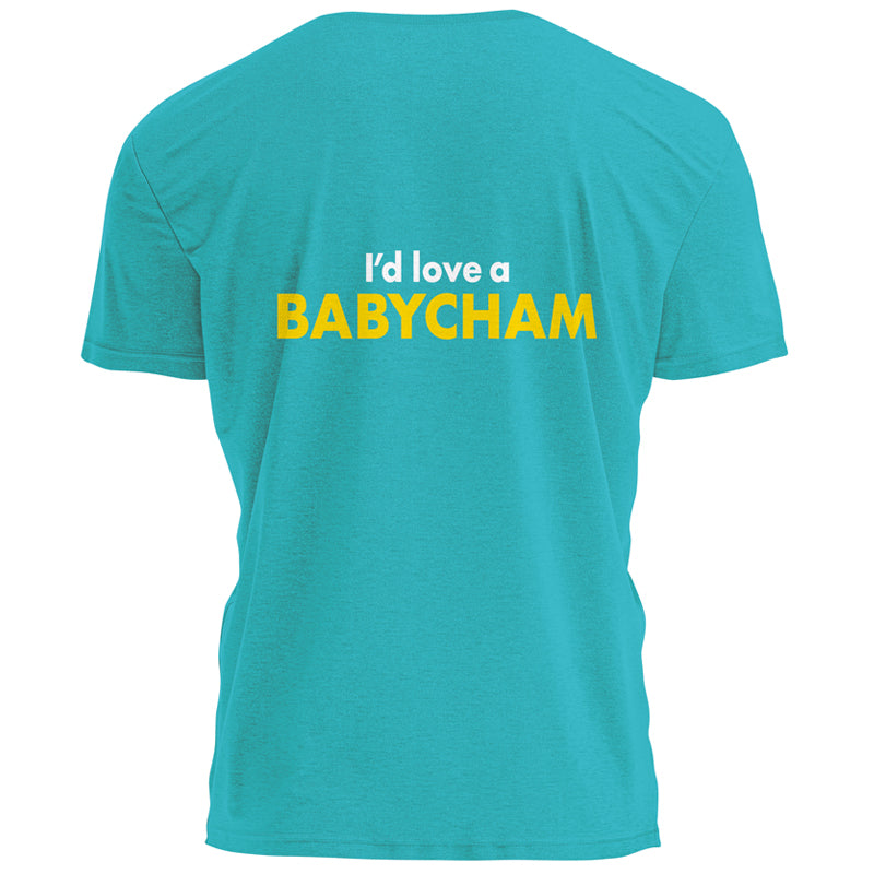 Official Babycham Teal Colourway T-Shirt