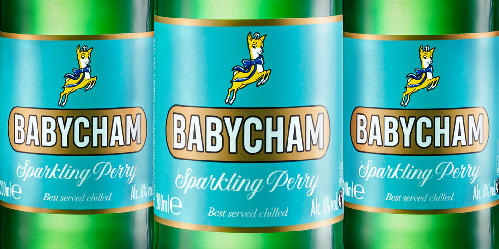 Babycham - Sparkling Perry - The Happiest Drink In The World