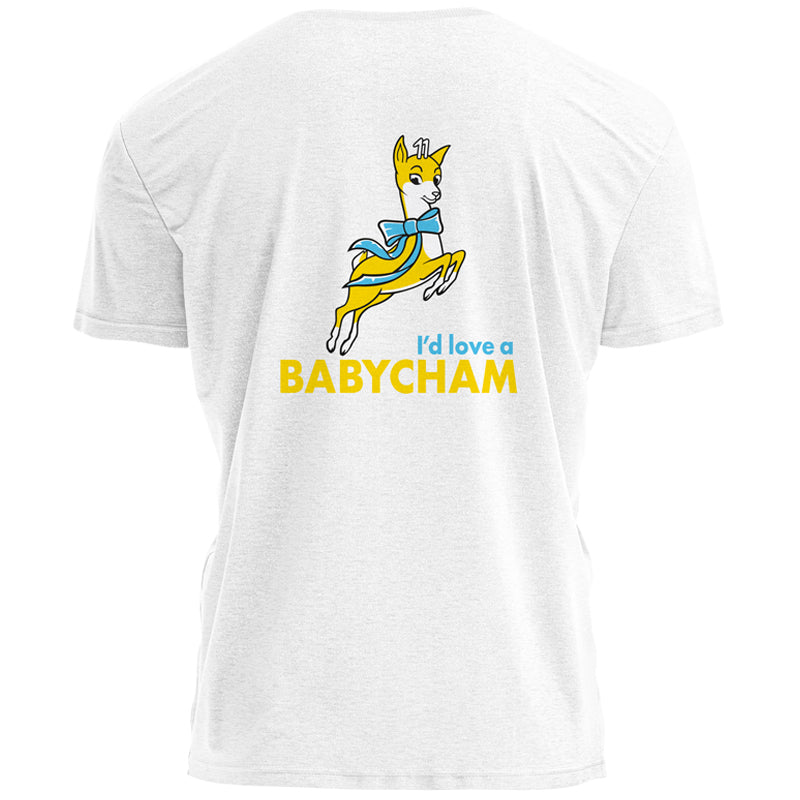 Official I'd Love A Babycham t-shirt